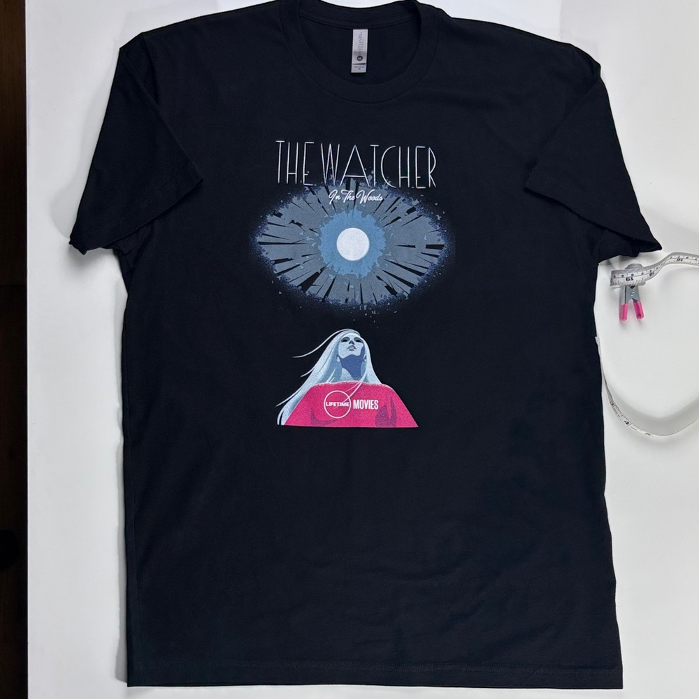 The Watcher in the Woods Comic Con Black Graphic Tee
